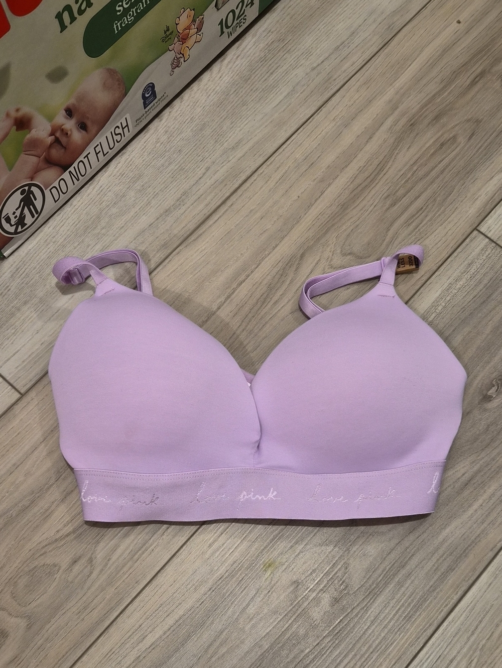 PINK lavender wear everywhere wireless push up